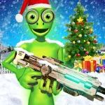 Green Alien-scary grandpa App Icon