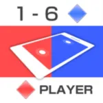 1-6 player games ios icon