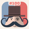 Mr. Mustachio : #100 Rounds App Icon