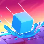 Splashy Cube: Color Run ios icon