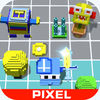 My pixel Cube-Single fun game iOS icon