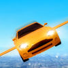 Flying Sport Car: Explore City App icon