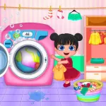 Baby Clothes Laundry Washing App icon
