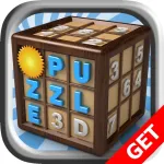 3D Number Puzzle No Ad Version App Icon