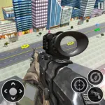 City Highway Sniper Shooter 3D App Icon