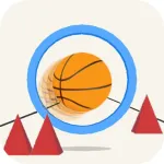 Pinball Rush-basketball bounce ios icon