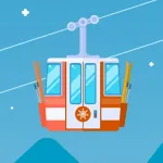 Crazy Ski Lift App Icon