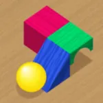 Woody Bricks and Ball Puzzles ios icon