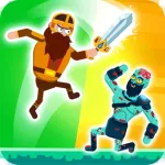 Ragdoll warriors : Epic war App Icon
