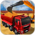 Driving Truck Construction Cit App Icon