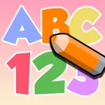 ABC 123 Writing Coloring Book App icon