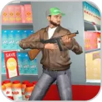 Robber Shooting Gun Escape App icon