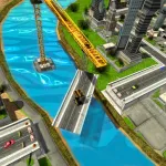 City Bridge Construction 3D App icon