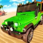 Stunt Car Jeep Racing Tracks App Icon