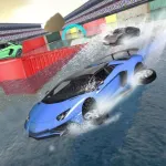 Water Car Surfer Stunt App icon