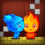 Fire Hero and Water Princess App Icon