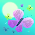 Butterfly Garden Clicker ios icon