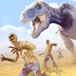 Dinosaur VS Zombie App Icon