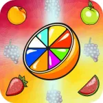 Happy Fruit Bunny Match 3 Game App Icon