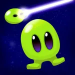 Tiny Alien -  Jump and Shoot! App