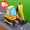 Diggers & Trucks Game For Kids iOS icon