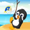 Baby Penguin Fishing App Icon