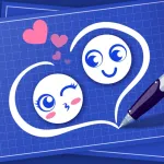 Balls in Love: Happy Draw Bump App Icon