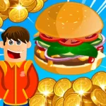 Burger Money: Cooking Game App icon