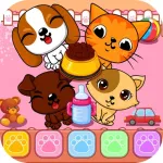 Pet care center App icon