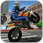 Bike Huge Jumps Tracks App Icon