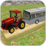 Real Tractor Pull Bus App icon