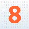 8 Codewords in a photo iOS icon