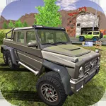 6x6 Offroad Truck Driving Sim ios icon