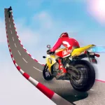 Stunt Bike Rider : Crazy Games App Icon
