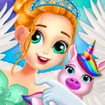 Unicorn Princess Dream Land App Icon