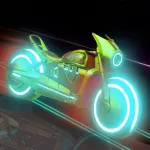 Neon Bike Impossible Stunts 3D App Icon