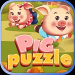 Pigs Puzzle Match App icon