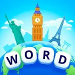 Word Travel: Pics 4 Word App Icon