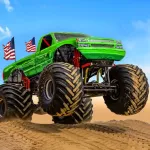 Monster Truck Derby Racing App Icon