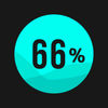 Filling: fill 66% of the level iOS icon