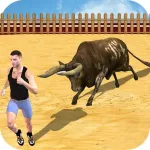 Angry Bull Attack Simulator 3D ios icon