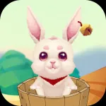 The cylinder catche the rabbit App Icon