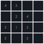 Sudoku Wear 4x4 App Icon