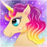 Pony unicorn games for kids App Icon