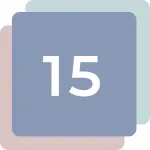 Puzzle 15 Modern App Icon