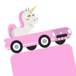 Racing Car Unicorn Games App