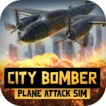City Bomber Plane Attack App Icon