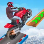 Moto Bike Stunt Race Game 2019 App Icon