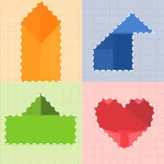 Paper Folding Puzzle App Icon
