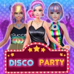 Disco Party Dancing Princess
